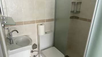 Towels, soap, toilet paper