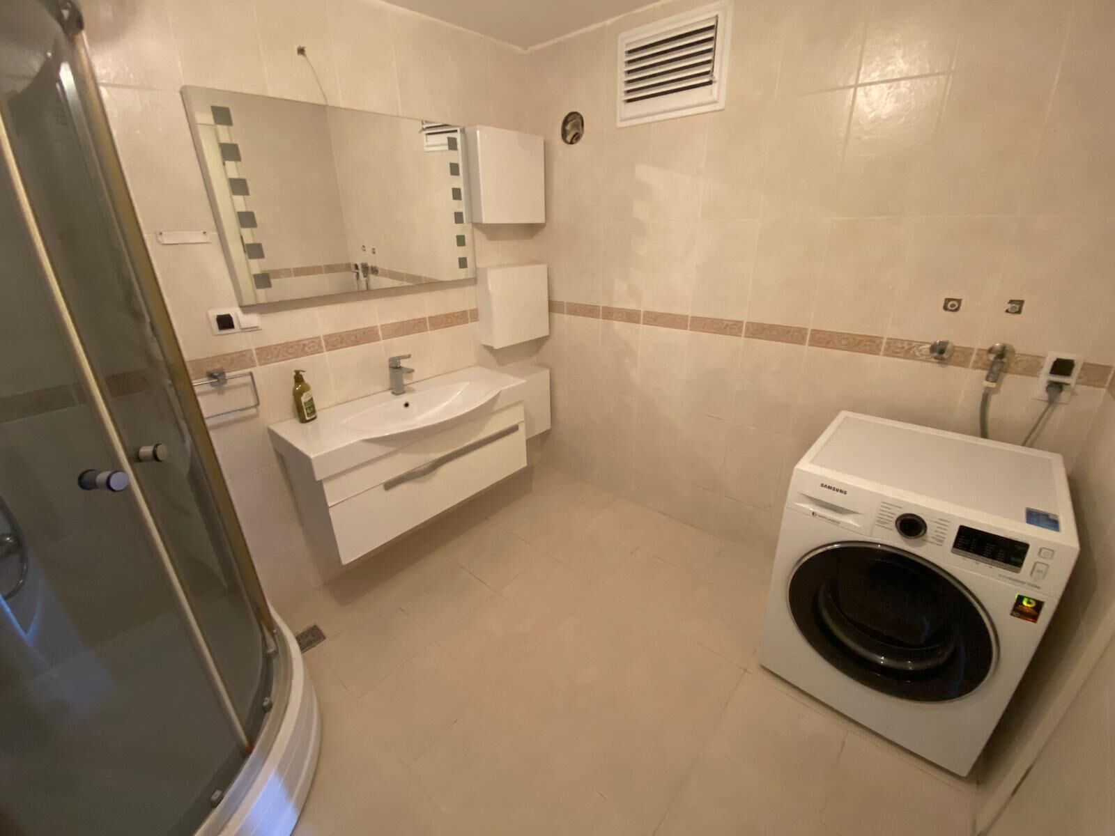 Towels, soap, toilet paper