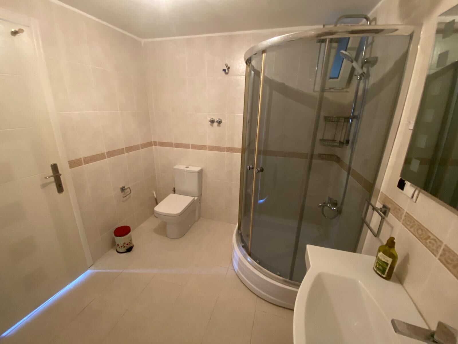 Towels, soap, toilet paper