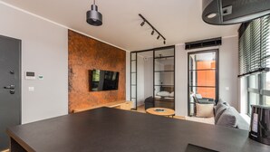 Apartamento clásico, balcón