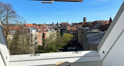 Cozy penthouse apartment located on Frederiksbjerg in Aarhus c