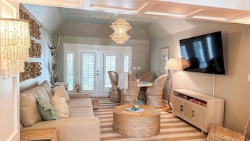 Smart TV, video games, table tennis, books