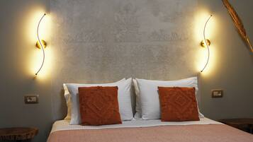 2 bedrooms, hypo-allergenic bedding, memory-foam beds, in-room safe