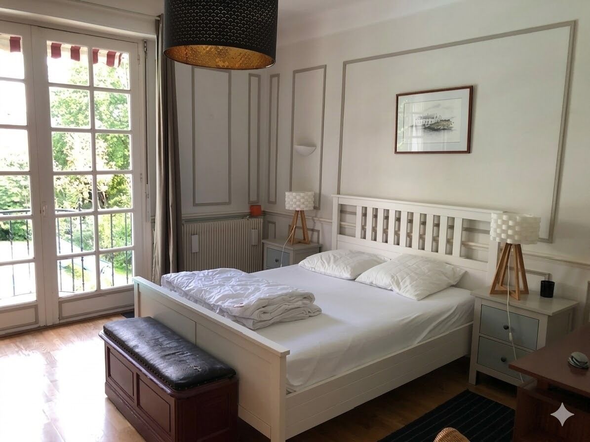 5 chambres, bureau, fer et planche à repasser, Wi-Fi gratuit