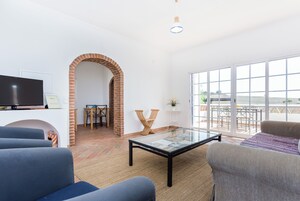 Family Cottage | Living area | Fireplace