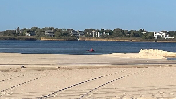 Playa en los alrededores, camastros y toallas de playa 