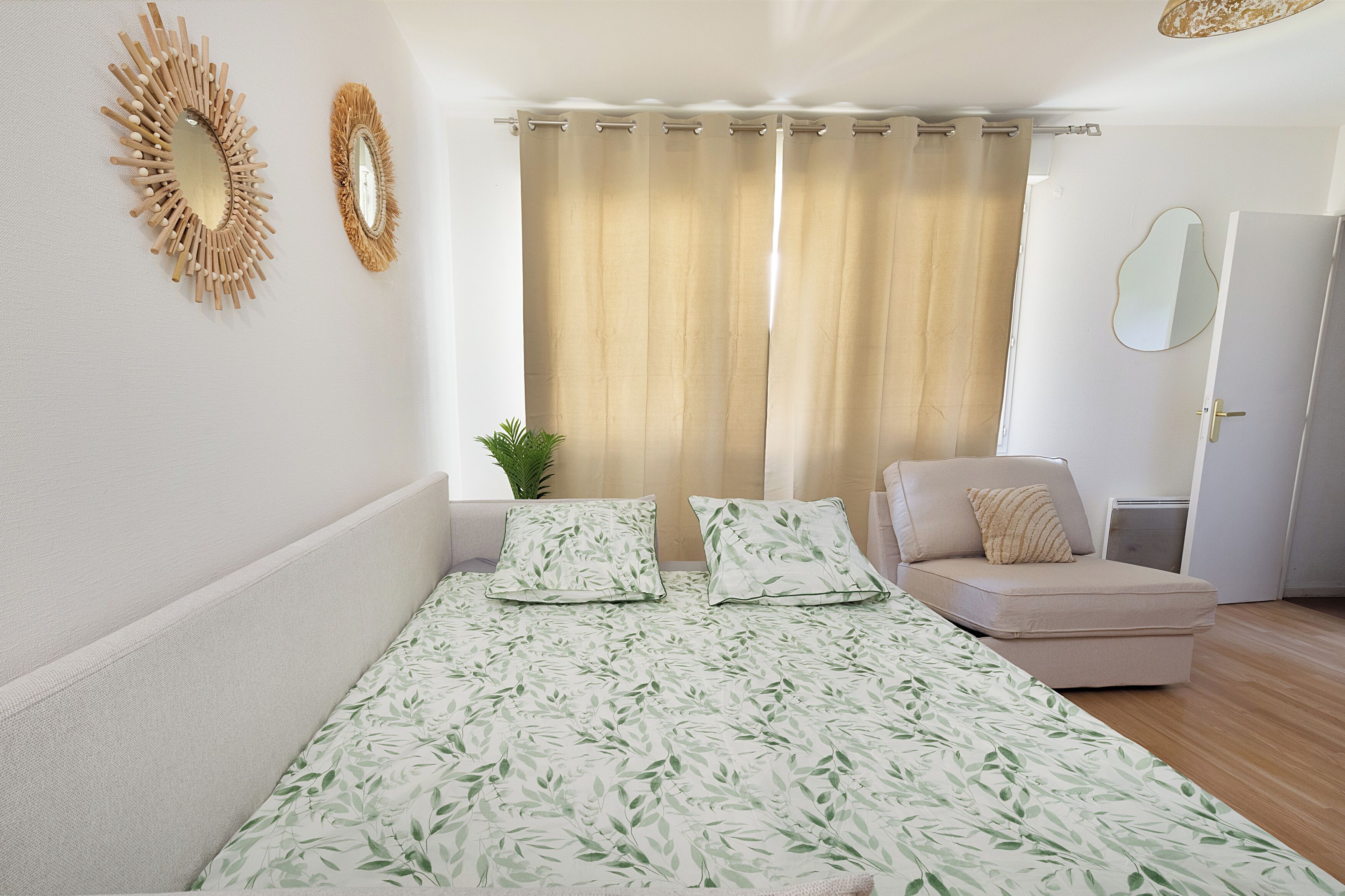 1 多间卧室、熨斗/熨衣板、旅行婴儿床、免费 WiFi