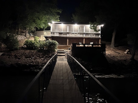 Property grounds. Lakefront cozy cottage!