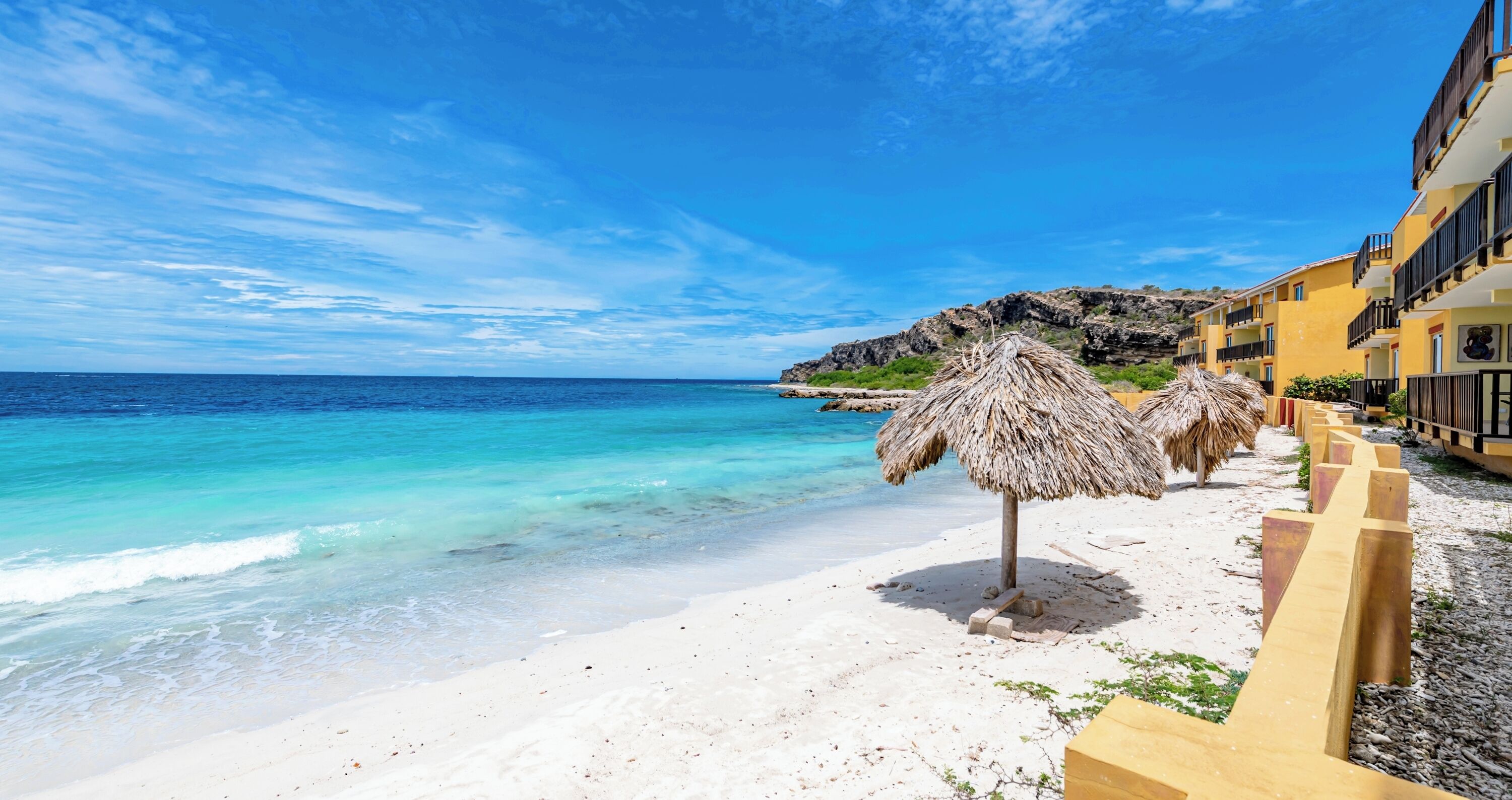 Sun-loungers, beach towels