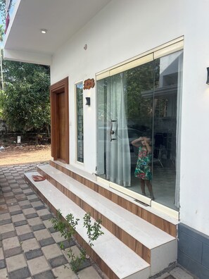 Exterior detail - Jyothi Gardens situated near Varkala beach -1 km 
We maintained it ver well  (Varkala)
