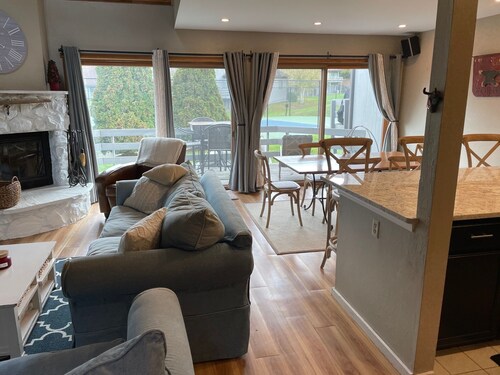 Ski on and Off Windham Mountain Village Townhome Unit