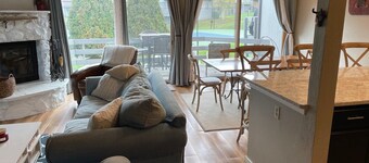 Ski on and Off Windham Mountain Village Townhome Unit