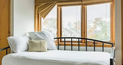 Ski on and Off Windham Mountain Village Townhome Unit