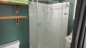 Towels, soap, toilet paper