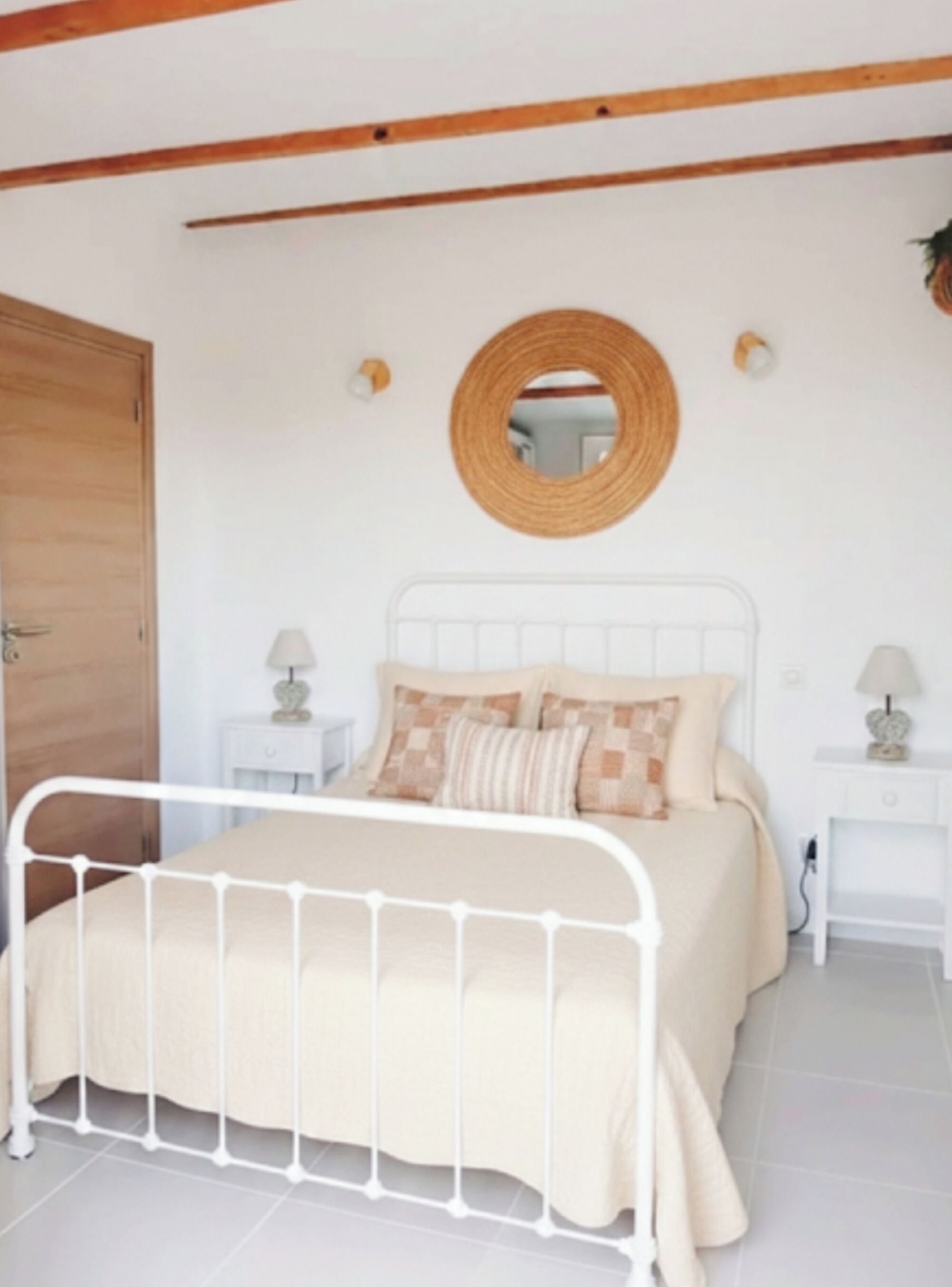 1 bedroom, iron/ironing board, travel crib, internet