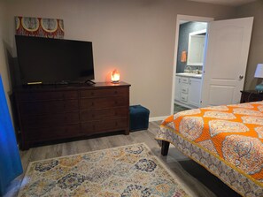 2 slaapkamers, een strijkplank/strijkijzer, wifi, beddengoed