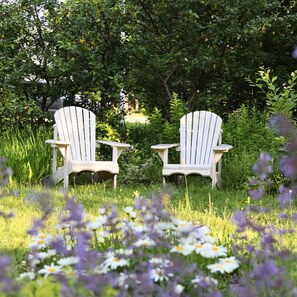 Garden - Auberge Comme au premier jour (Saint-Pacôme)