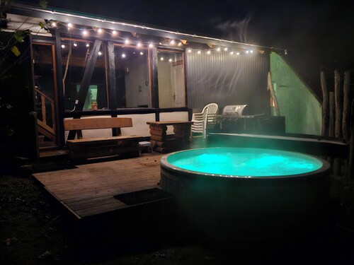 Alte Schreinerei, Modernisiert Fachwerkhaus mit Fernblick auf die Berge 12-16 P