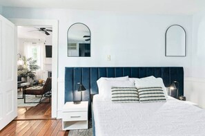 2 chambres, fer et planche à repasser, Wi-Fi, literie fournie