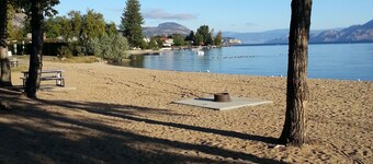 Directly across from Powell Beach, 2 bedroom, 2 bathroom. Luxury Carriage Home.