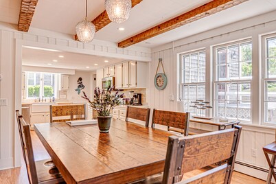 Cape Cod Estate: 2 Homes, Pool, Tennis Court, Game Barn and Bar, Sleeps 20