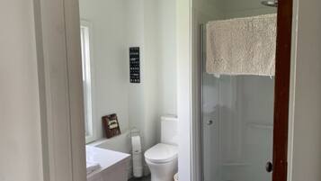 Towels, soap, toilet paper