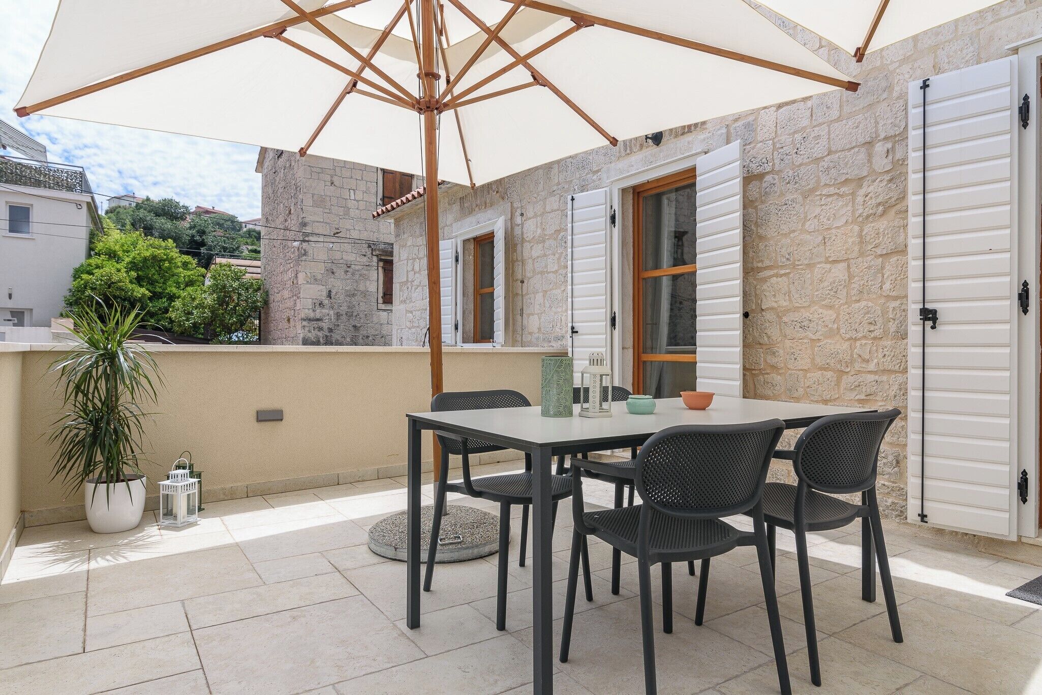 Familieleilighet, terrasse | Terrasse/patio