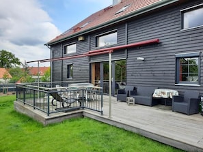 Outdoor dining - Gemütliche Wohnung mit Kamin im Biosphärenreservat Schaalsee (Rögnitz)