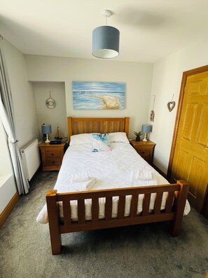 3 bedrooms, iron/ironing board, travel cot, WiFi