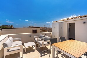 Terrasse sur le toit