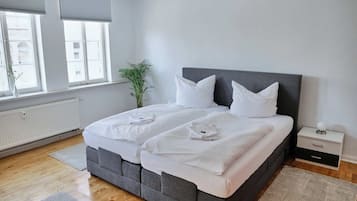 2 Schlafzimmer, Bügeleisen/Bügelbrett, Reisekinderbett, kostenloses WLAN