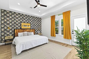 4 bedrooms, desk, iron/ironing board, free WiFi