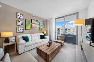 Family House, 2 Bedrooms, Beach View | Living area | 32-inch LED TV with cable channels