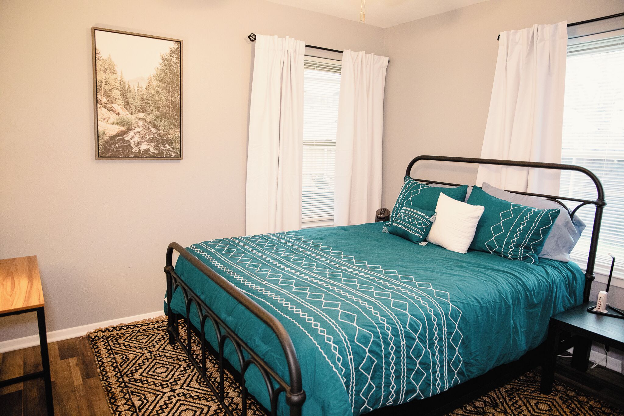 3 bedrooms, iron/ironing board, free WiFi, bed sheets