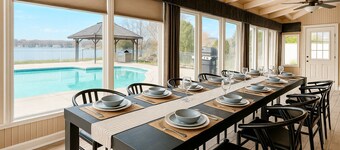 River Dream & Heated Pool & Movies & Dock & BBQ & Notre Dame