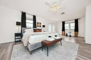 6 bedrooms, iron/ironing board, free WiFi, bed sheets