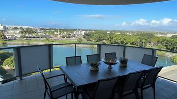 Superior Apartment, City View | Terrace/patio