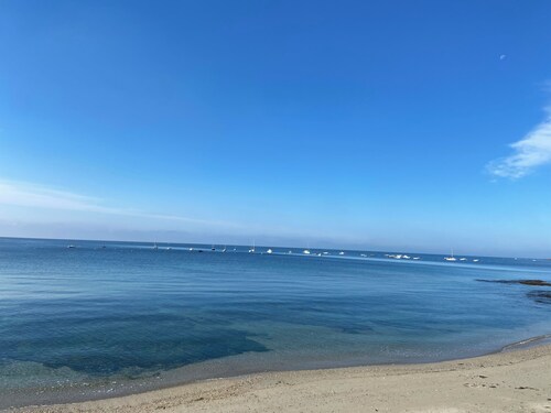 Maison 600 m de la mer, Sarzeau, entre Océan et Golfe du Morbihan, 6 personnes.