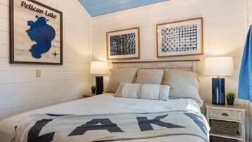 2 bedrooms, iron/ironing board, travel crib, WiFi