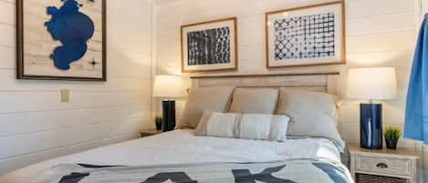 2 bedrooms, iron/ironing board, travel cot, WiFi