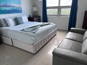 1 chambre, fer et planche à repasser, Wi-Fi gratuit, draps fournis