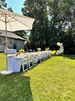 Área para eventos al aire libre