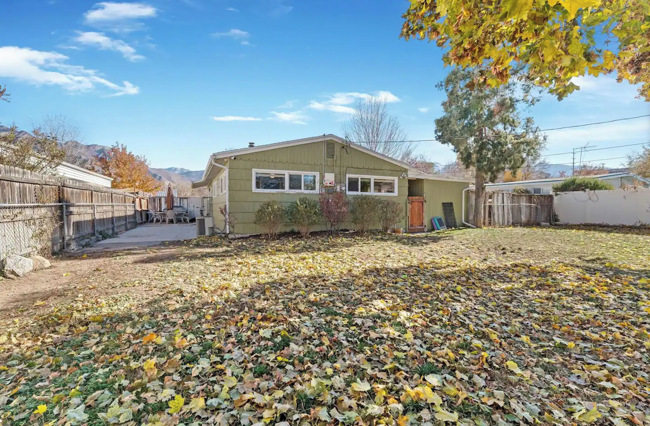 Áreas de la propiedad