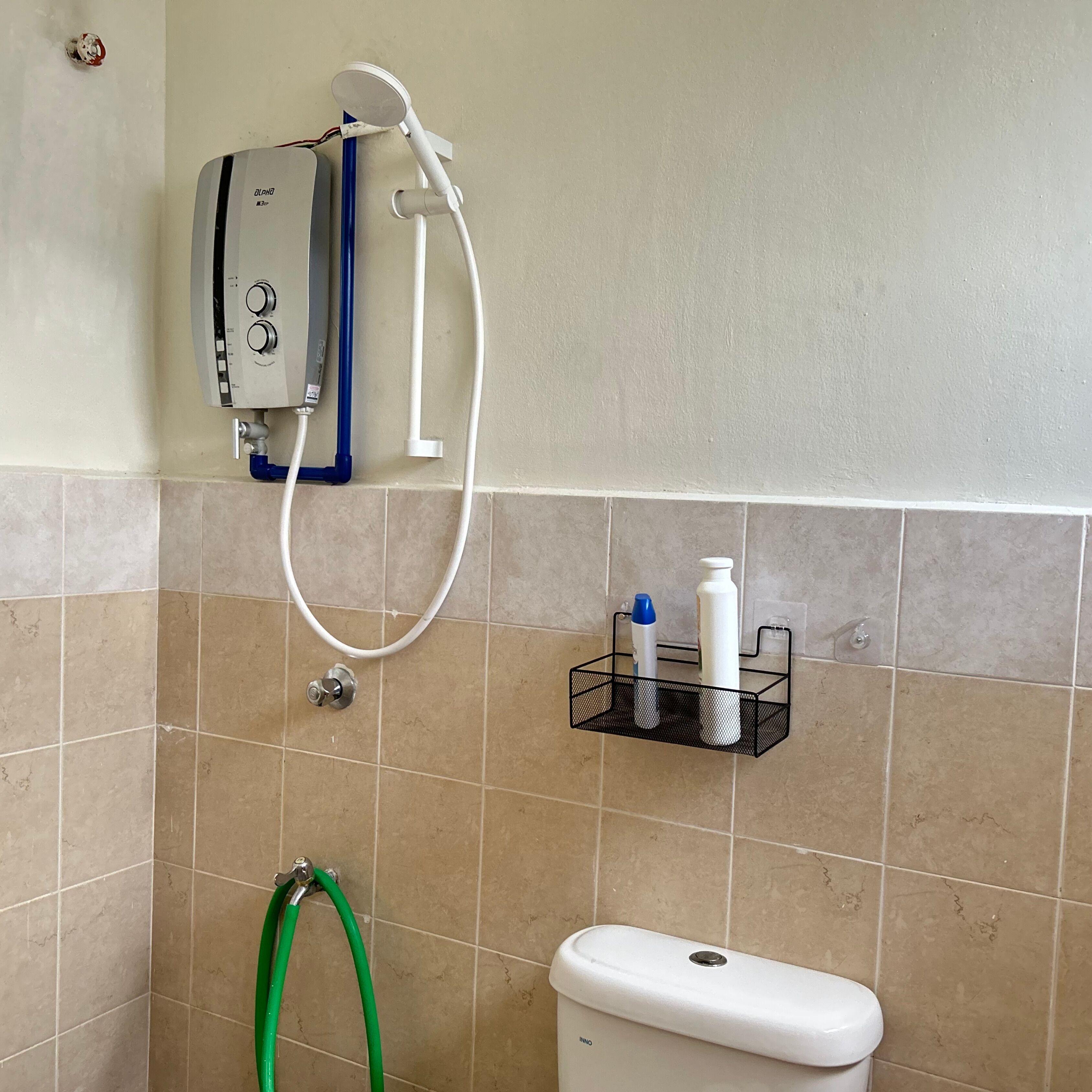 Dutxa, tovalloles i paper higiènic 