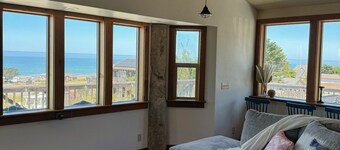 A Craftsman's Masterpiece with Ocean Views and Hot Tub