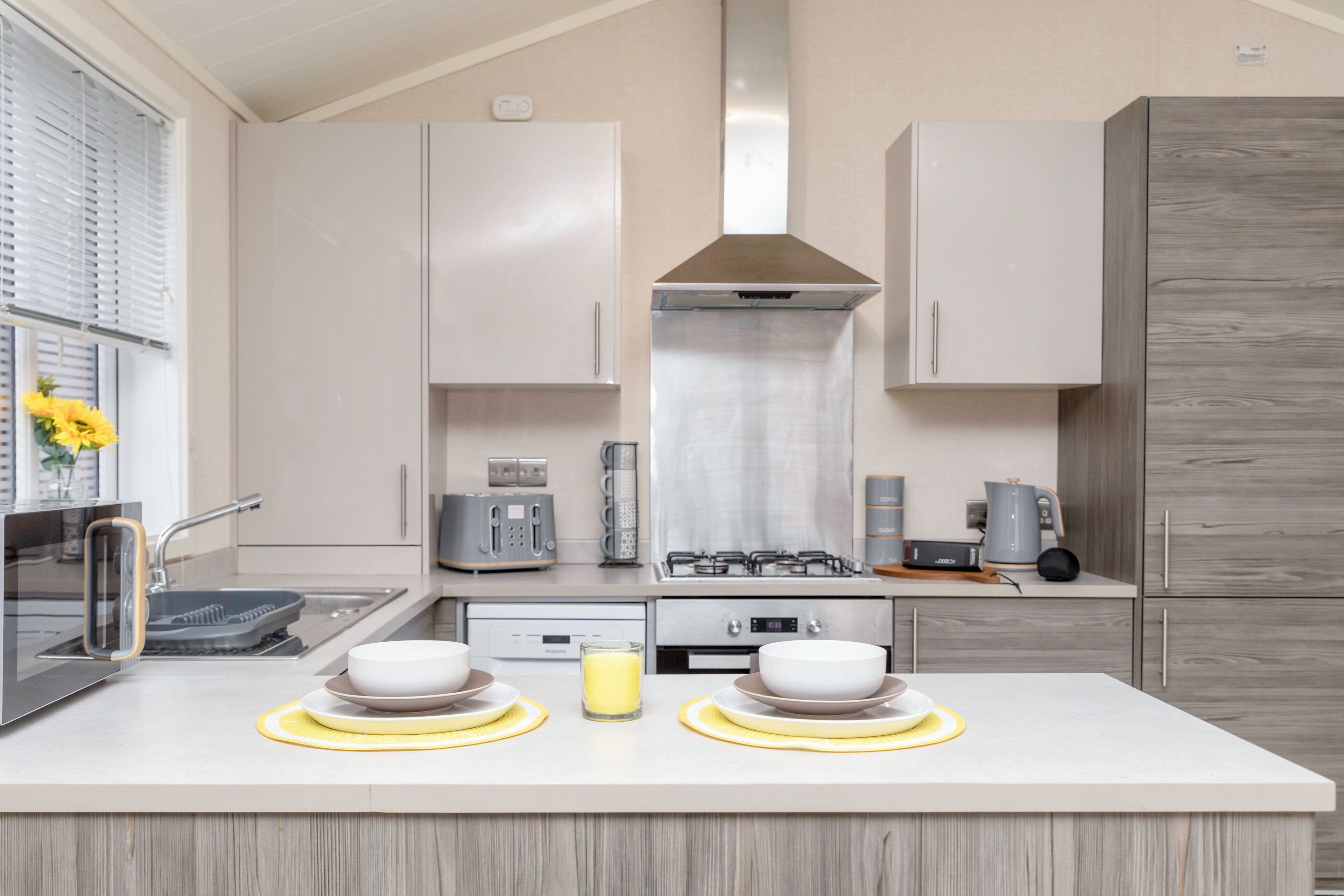 Electric kettle, toaster