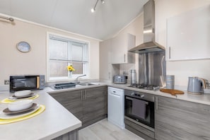 Ferienhütte, Gartenblick | Eigene Küche