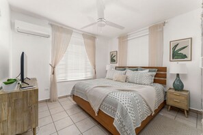 3 dormitorios, tabla de planchar con plancha, wifi gratis y ropa de cama