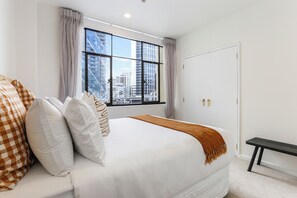 Lägenhet - 2 sovrum | 2 sovrum, arbetsyta för laptop, strykjärn/strykbräda och gratis wi-fi