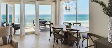 Condo, Multiple Beds, Balcony, Ocean View (Tranquillity 340) | Dining